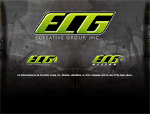 Tablet Screenshot of ecreativegroup.com
